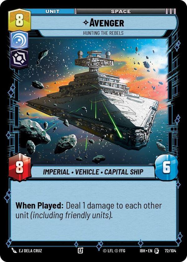 Avenger - Hunting the Rebels - Star Wars Unlimited