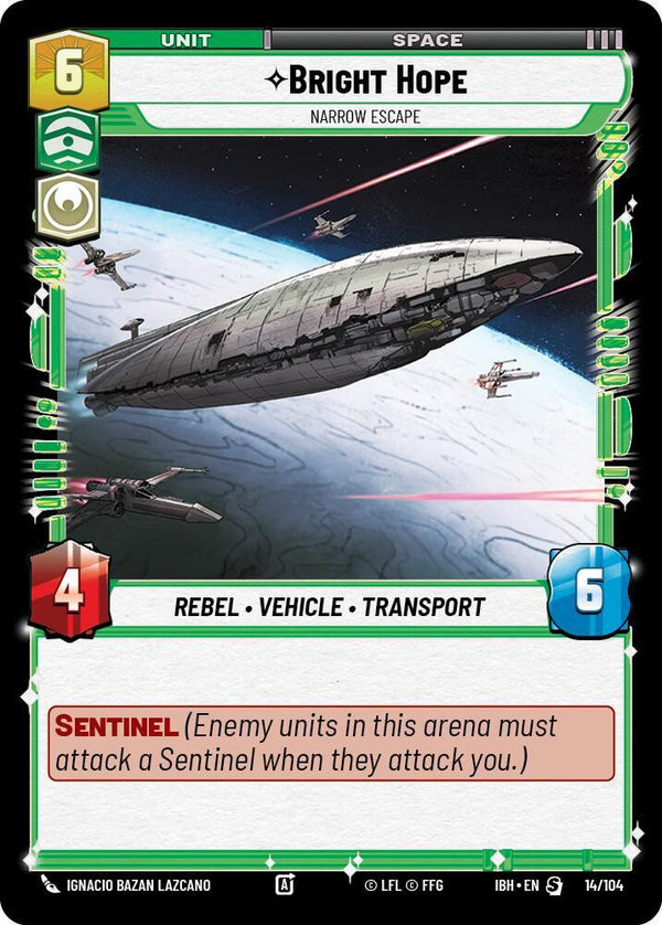 Bright Hope - Narrow Escape - Star Wars Unlimited