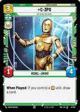 C-3PO - Oh Dear, Oh Dear (41/104) - Star Wars Unlimited