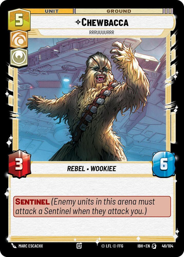 Chewbacca - Rrruuuurrr (46/104) - Star Wars Unlimited