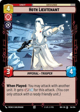 Hoth Lieutenant - Star Wars Unlimited