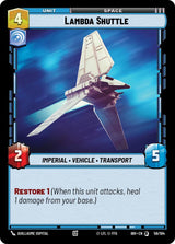 Lambda Shuttle - Star Wars Unlimited