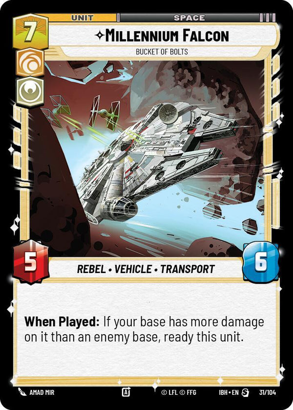Millennium Falcon - Bucket of Bolts - Star Wars Unlimited