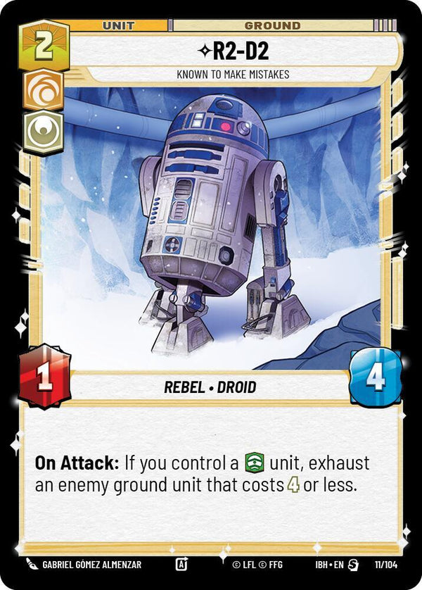 R2-D2 - Known to Make Mistakes - Star Wars Unlimited