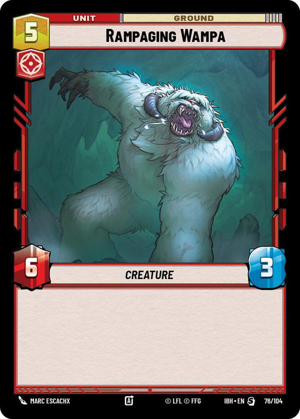 Rampaging Wampa - Star Wars Unlimited
