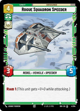 Rogue Squadron Speeder - Star Wars Unlimited