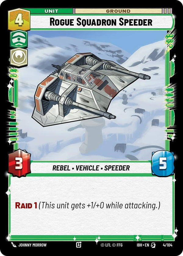 Rogue Squadron Speeder - Star Wars Unlimited