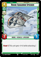 Rogue Squadron Speeder (17/104) - Star Wars Unlimited