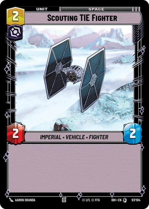Scouting TIE Fighter (97/104) - Star Wars Unlimited