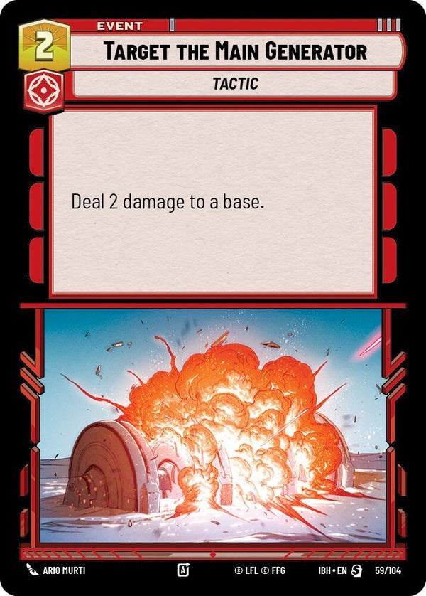 Target the Main Generator - Star Wars Unlimited