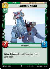 Tauntaun Mount (28/104) - Star Wars Unlimited
