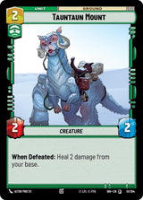 Tauntaun Mount (51/104) - Star Wars Unlimited