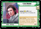 Leia Organa - Get To Your Transports! - Star Wars Unlimited