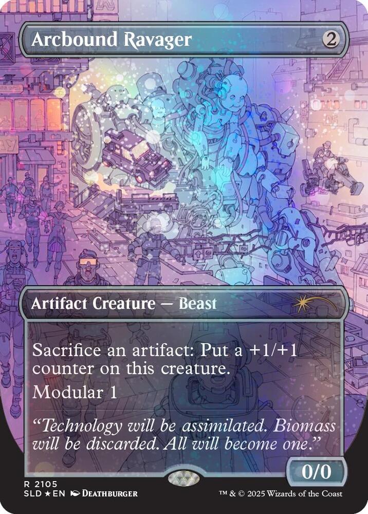 Arcbound Ravager (2105) (Galaxy Foil)