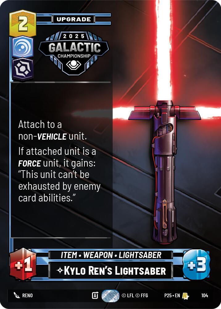 Kylo Ren's Lightsaber
