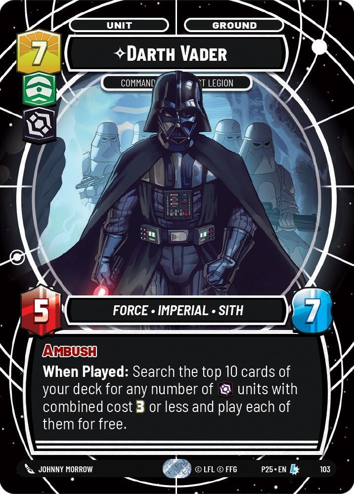 Darth Vader - Commanding the First Legion