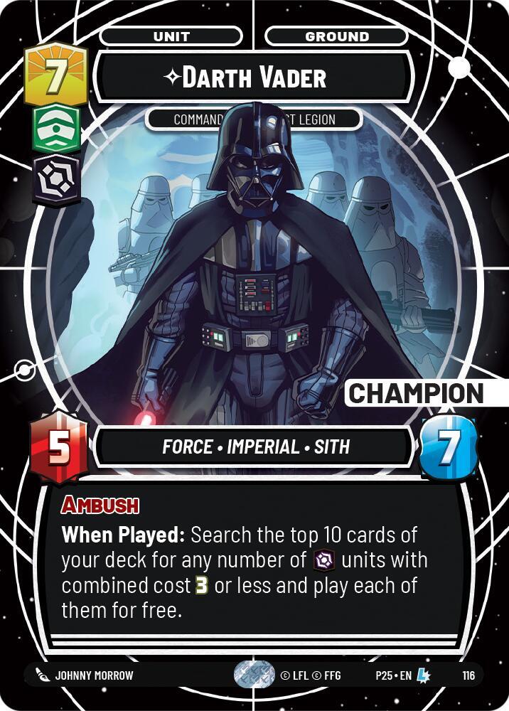 Darth Vader - Commanding the First Legion (Champion)