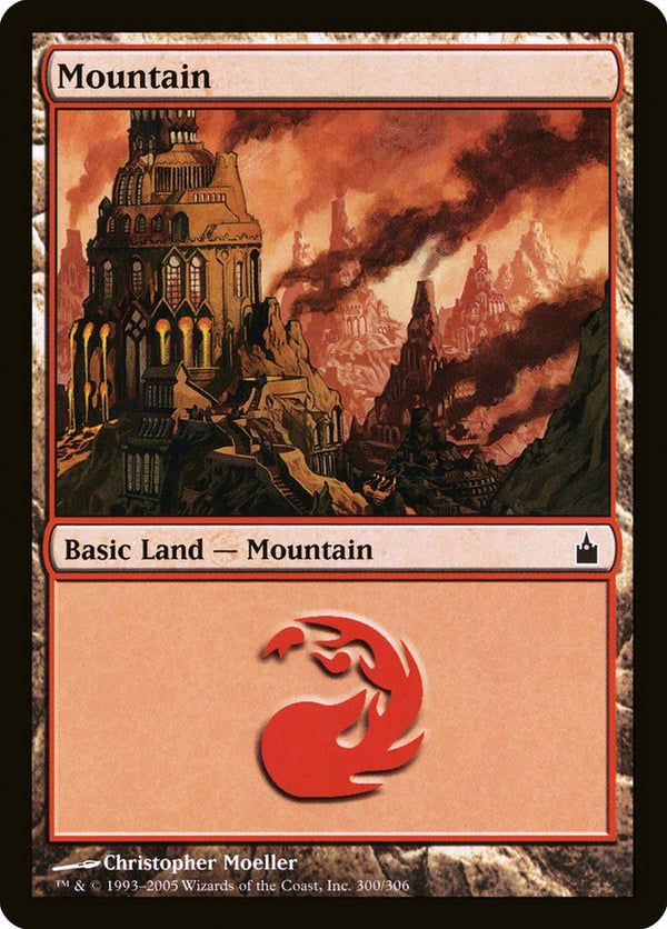 Mountain (300) - Magic: The Gathering