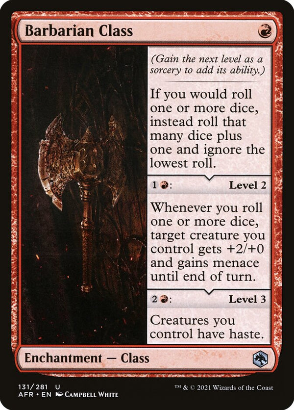 Barbarian Class - Magic: The Gathering
