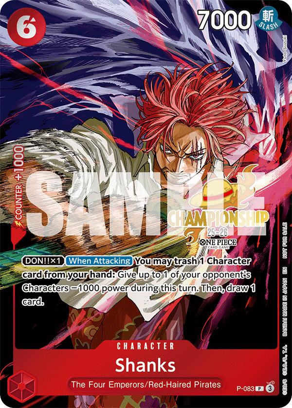 Shanks (CS 25-26 Event Pack) [One Piece Promotion Cards]