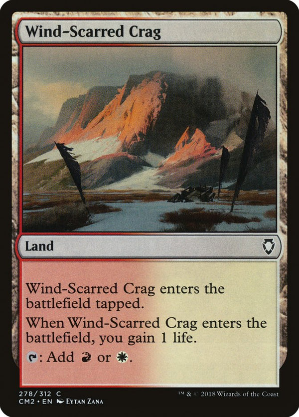 Wind-Scarred Crag - Magic: The Gathering