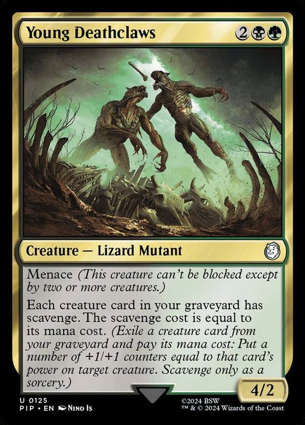 Young Deathclaws - Magic: The Gathering
