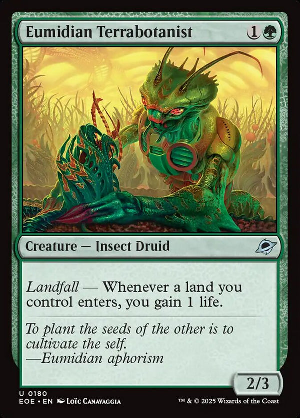 Eumidian Terrabotanist - Magic: The Gathering