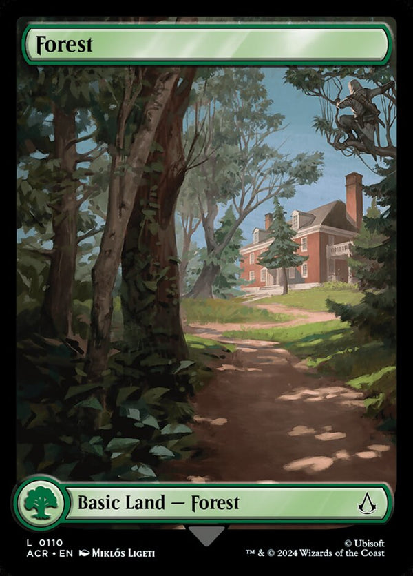 Forest (0110) - Magic: The Gathering