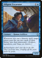 Diligent Excavator - Magic: The Gathering