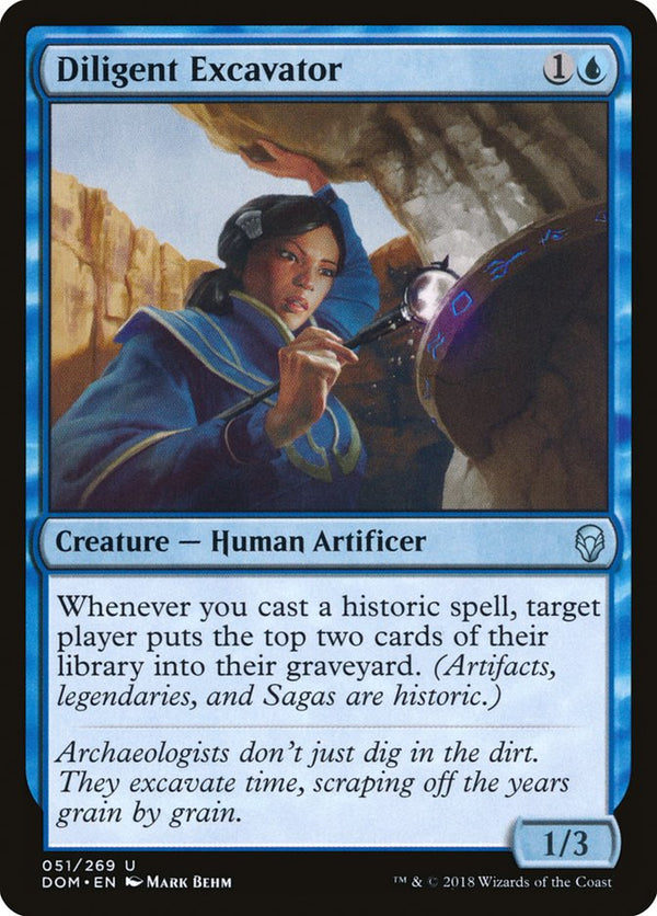 Diligent Excavator - Magic: The Gathering
