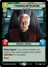 Chancellor Palpatine - I Am the Senate - Star Wars Unlimited