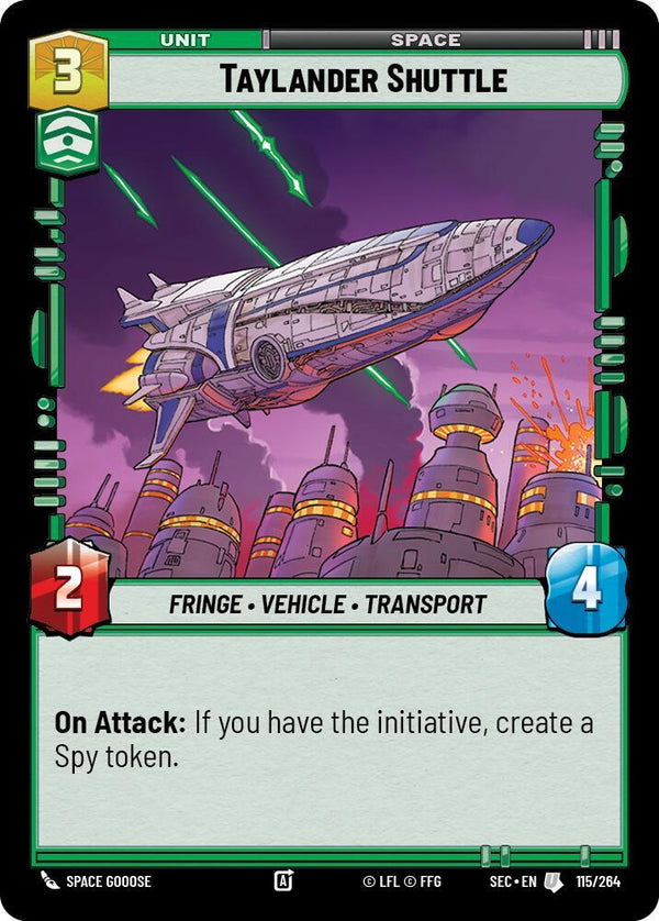 Taylander Shuttle - Star Wars Unlimited