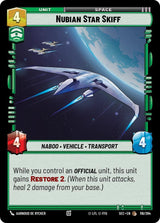 Nubian Star Skiff - Star Wars Unlimited