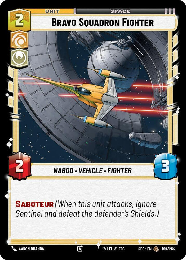 Bravo Squadron Fighter - Star Wars Unlimited