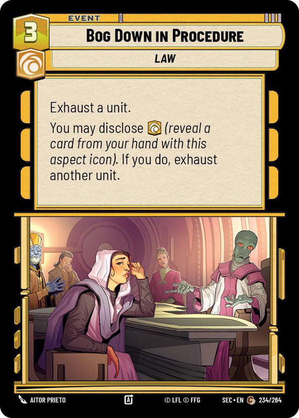 Bog Down in Procedure - Star Wars Unlimited