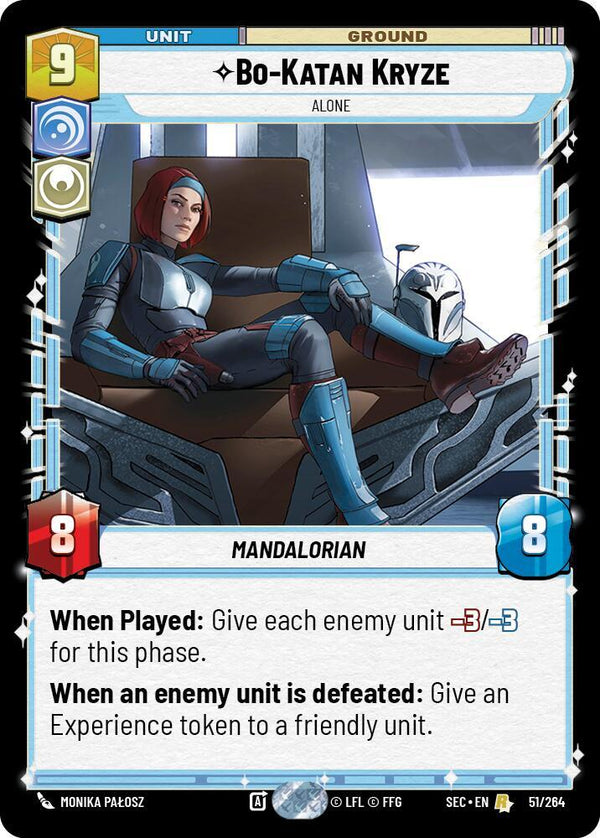 Bo-Katan Kryze - Alone - Star Wars Unlimited