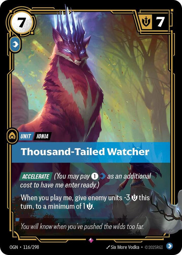 Thousand-Tailed Watcher - Riftbound: League of Legends TCG