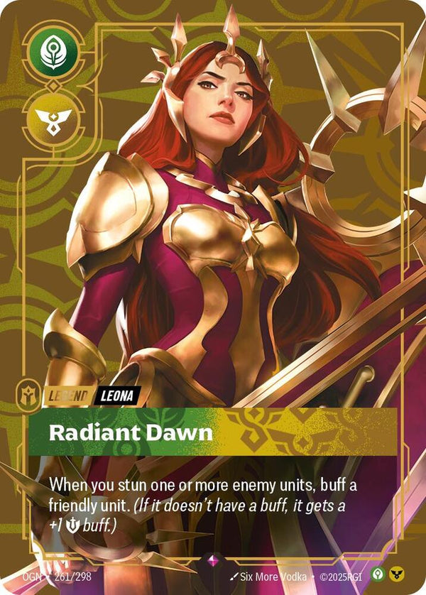 Leona - Radiant Dawn - Riftbound: League of Legends TCG