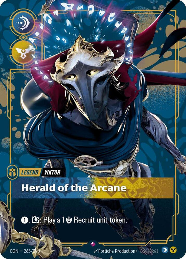 Viktor - Herald of the Arcane - Riftbound: League of Legends TCG
