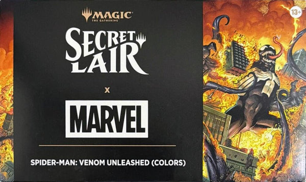 Secret Lair Drop: Secret Lair x Marvel's Spider-Man: Venom Unleashed (Colors) - Non-Foil Edition - Magic: The Gathering