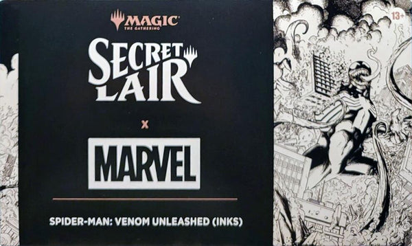Secret Lair Drop: Secret Lair x Marvel's Spider-Man: Venom Unleashed (Inks) - Non-Foil Edition - Magic: The Gathering
