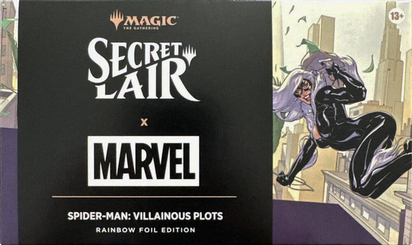 Secret Lair Drop: Secret Lair x Marvel's Spider-Man: Villainous Plots - Rainbow Foil Edition - Magic: The Gathering