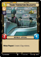 Trade Federation Delegates - Star Wars Unlimited