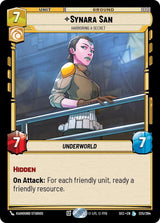 Synara San - Harboring a Secret - Star Wars Unlimited