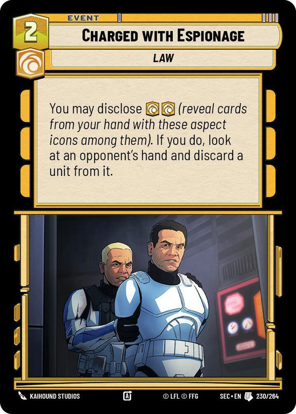 Charged with Espionage - Star Wars Unlimited