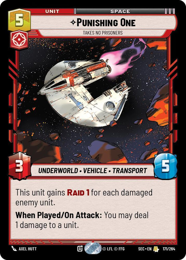 Punishing One - Takes No Prisoners - Star Wars Unlimited