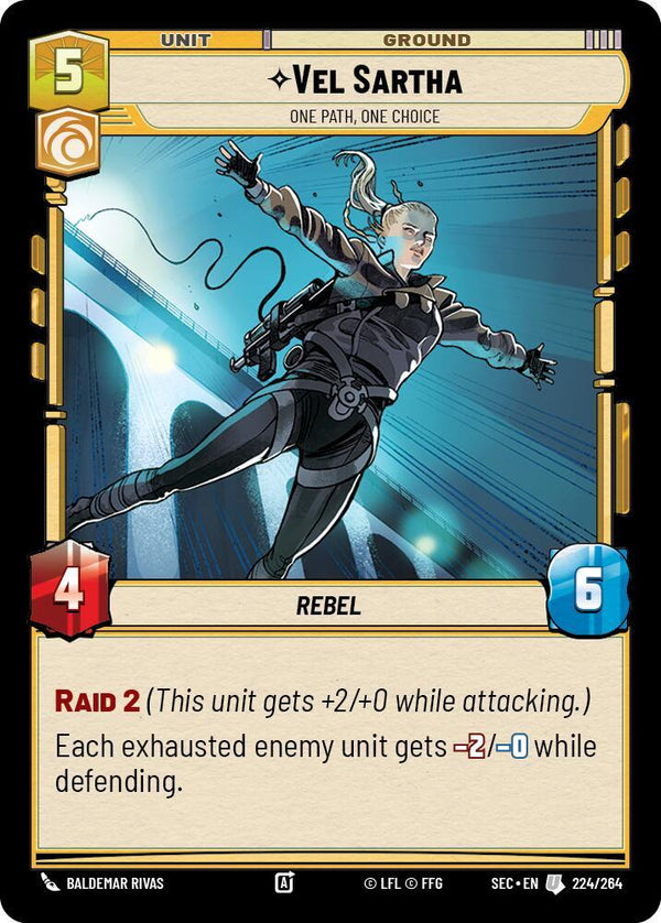 Vel Sartha - One Path, One Choice - Star Wars Unlimited
