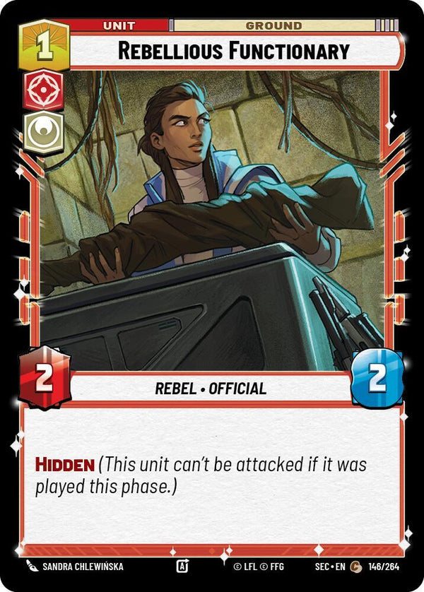 Rebellious Functionary - Star Wars Unlimited