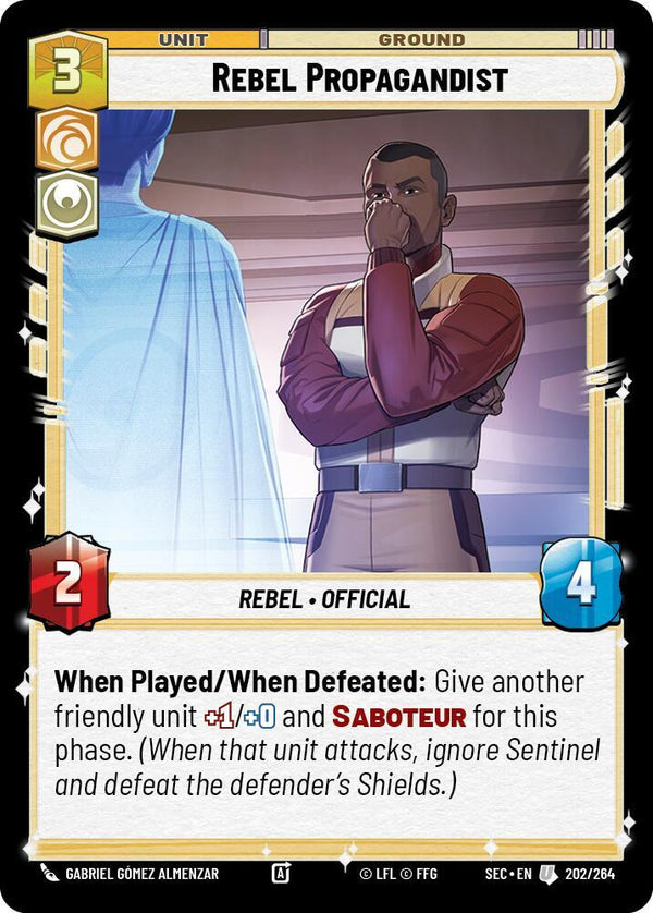 Rebel Propagandist - Star Wars Unlimited
