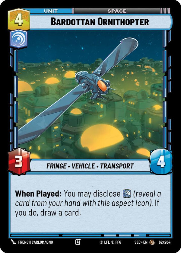 Bardottan Ornithopter - Star Wars Unlimited